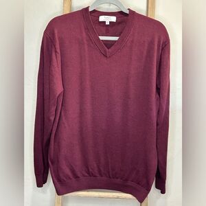 Turnbury Extra Fine Merino Wool Sweater Size Large